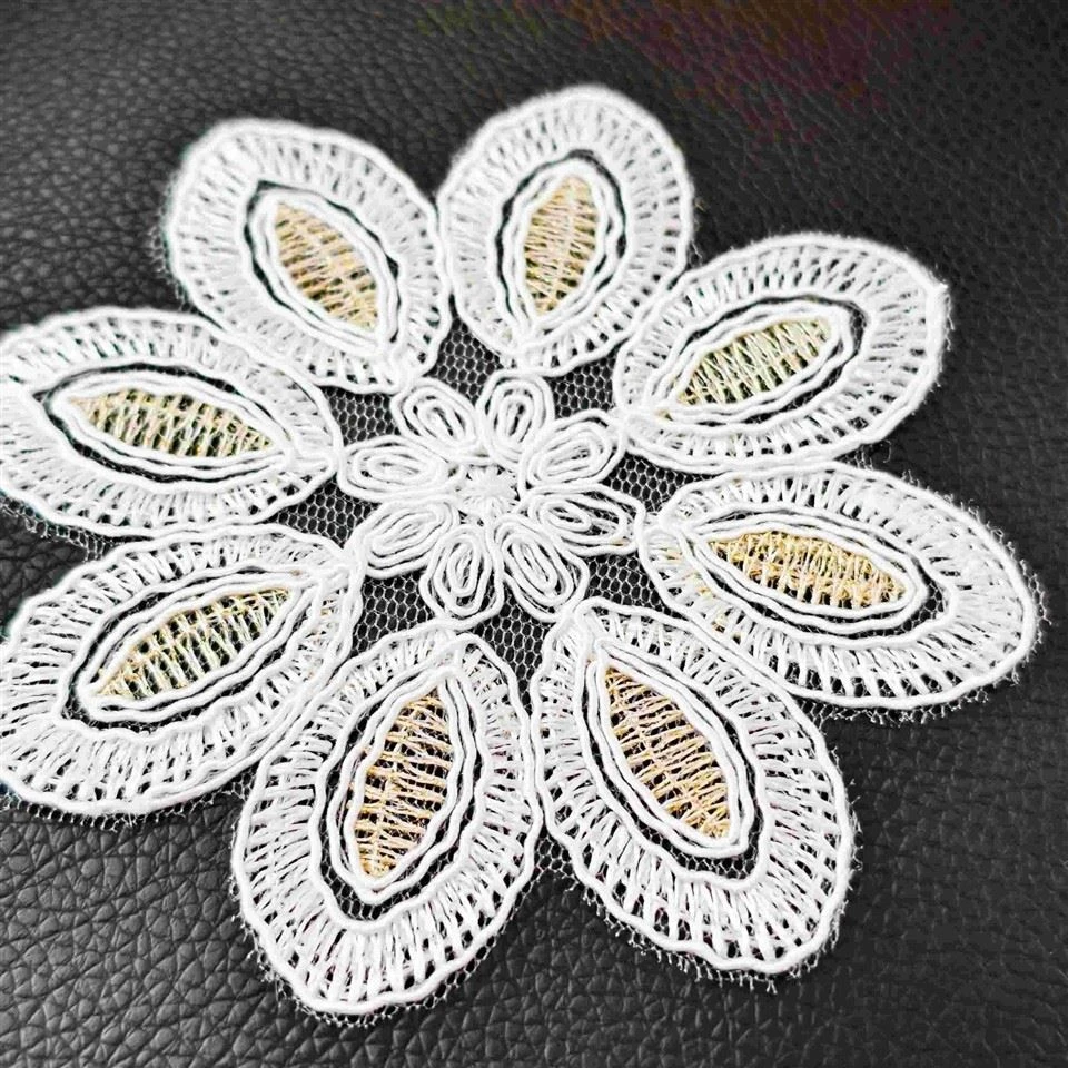 Polyester Mats Eco-Friendly Lace Coasters